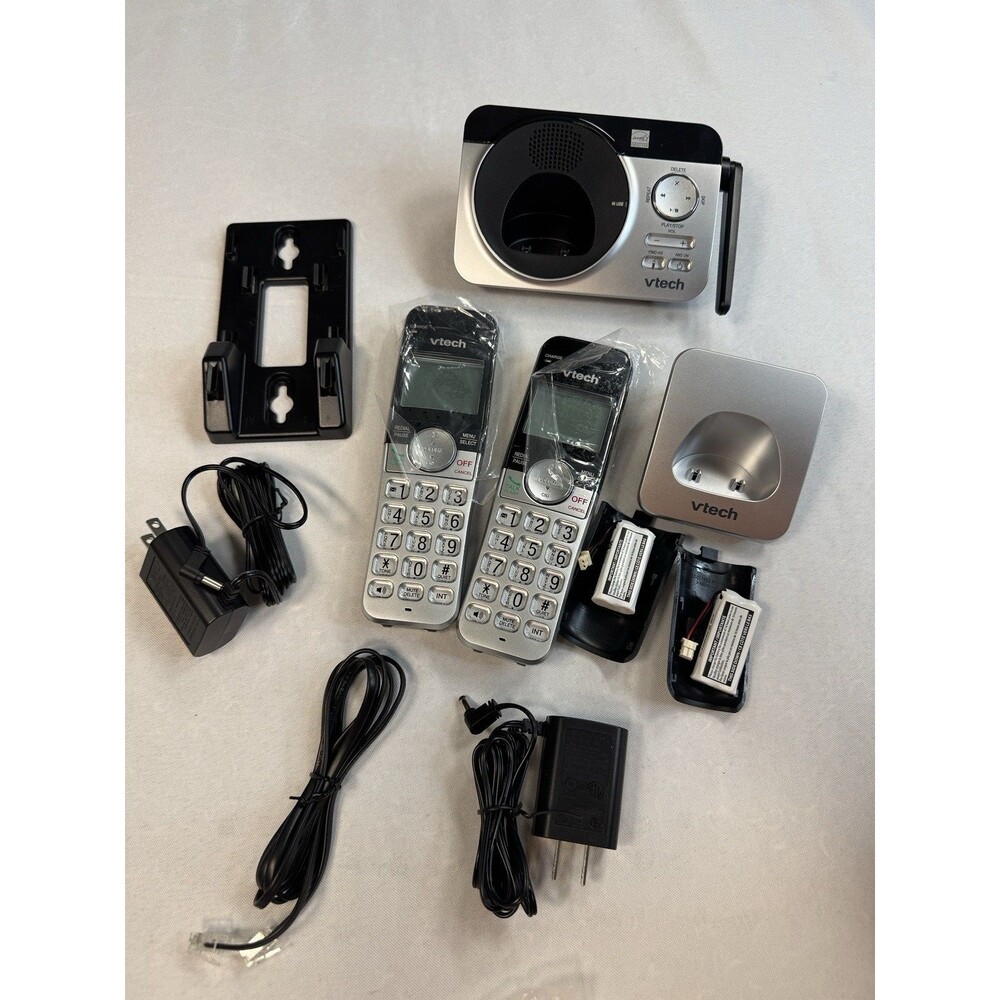 VTech CS5229-2 DECT 6.0 2-Handset Cordless Phone NEW-OPEN BOX